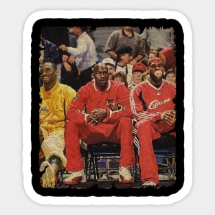 The MAMBA & The GOAT & The KING Sticker